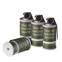 TAG-18 SMOKE WHITE ГРАНАТА ИМИТАЦИОННАЯ (упаковка 6 шт.) - вид 1 миниатюра